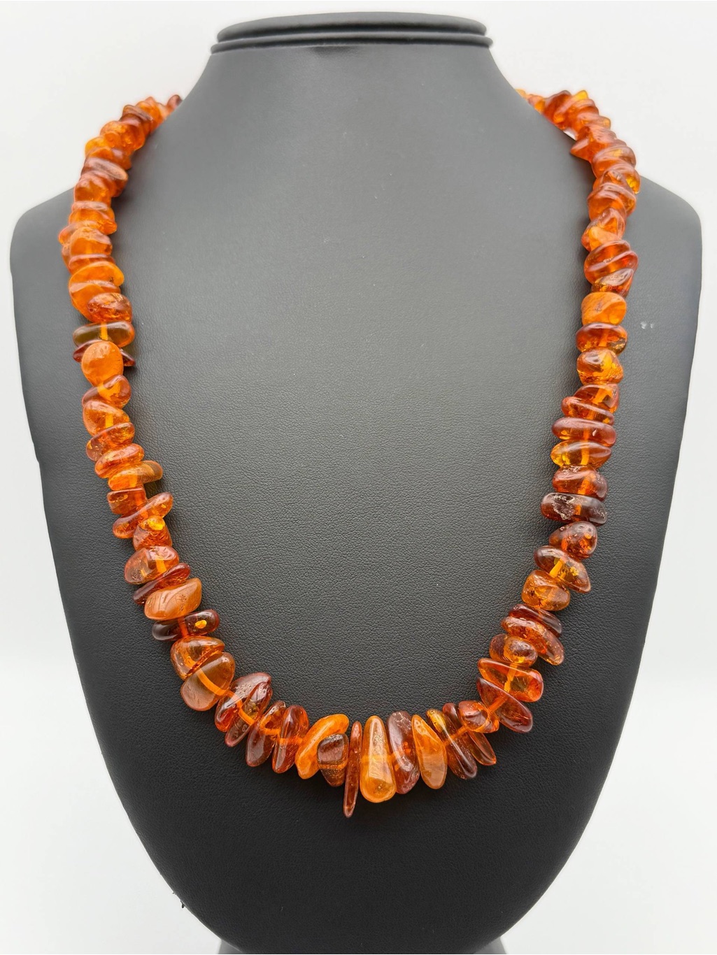 Amber Chip Necklace - Orange Women's Jewelry